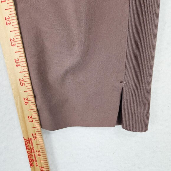 Athleta Pants Womens 16 Mauve Brooklyn Ankle Pull On Lightweight Hi Rise Lounge - Picture 6 of 13